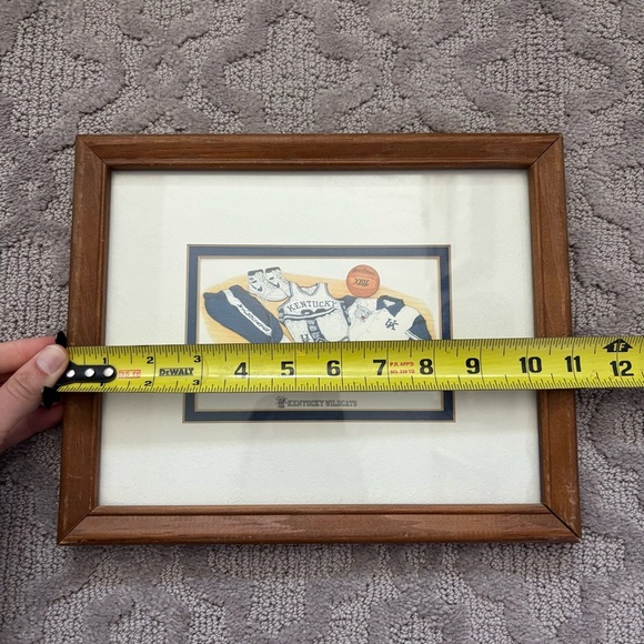 Robert Conley Framed University of Kentucky Wildcats Basketball Print NCAA March - Picture 5 of 6